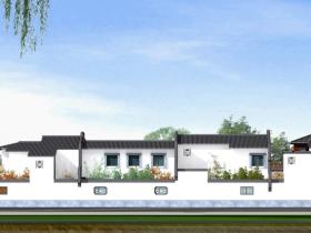 北京四合院建筑CAD施工图纸和效果图片