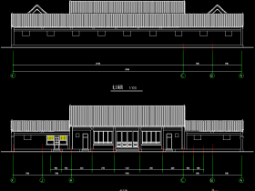 一套非常经典的北京单层四合院平房改造参考图纸
