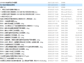 全套的华润啤酒生产线工艺设计流程图纸