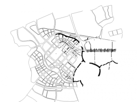 全套的双向6车道城市主干路施工图纸