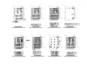 49层地下5层商业办公楼图纸智能化