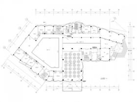 广州花园综合服务区酒店电气施工图