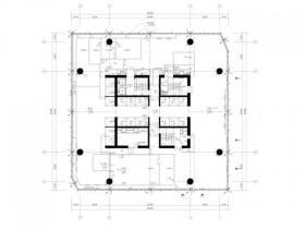 珠江新城B1-1项目塔楼A全套的电气施工图